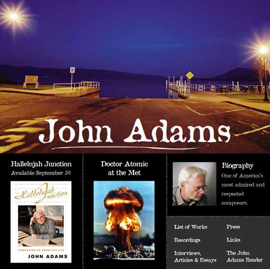 Composer JOHN ADAMS' official website